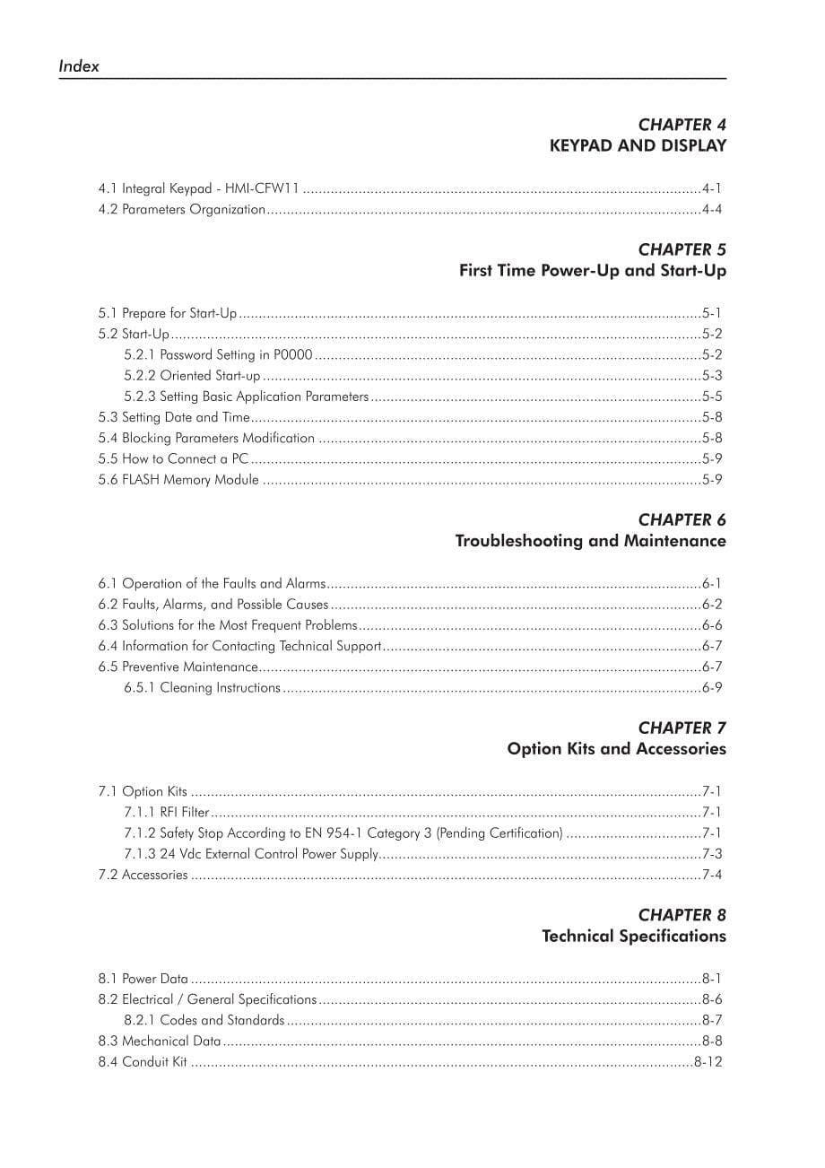 WEG－CFW-11－变频器说明书_第5页