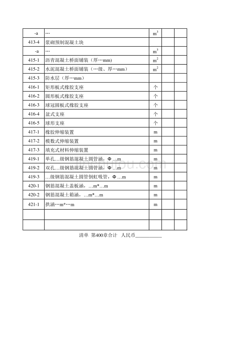 《标书写作》第400章桥梁、涵洞_第3页