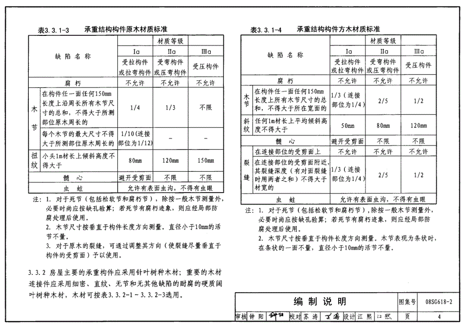 08SG618-2 农村民宅抗震构造详图（木结构房屋）_第4页