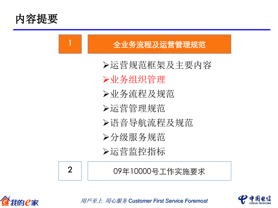 中国电信全业务流程及运营管理规范培训（PPT 38页）_第4页