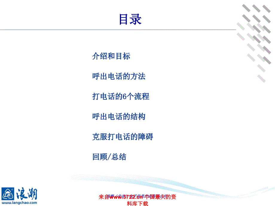 呼出电话技巧培训（PPT 25）_第3页