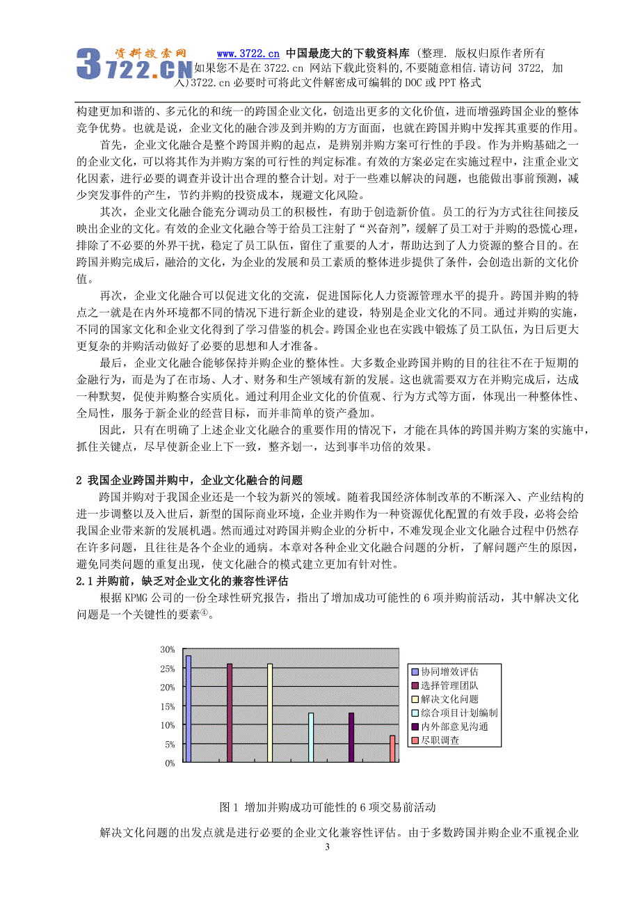 试论我国企业跨国并购中企业文化融合（DOC 12页）_第3页