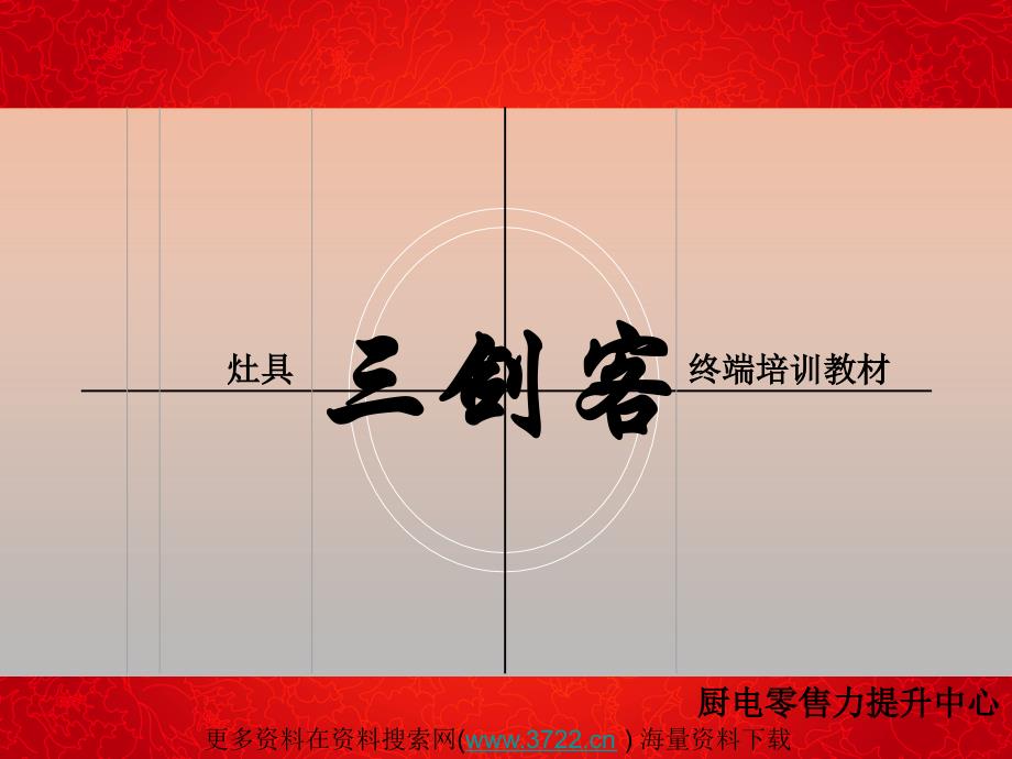 美的整体厨卫销售有限公司新品灶具营销终端培训教材（PPT 19页）_第1页