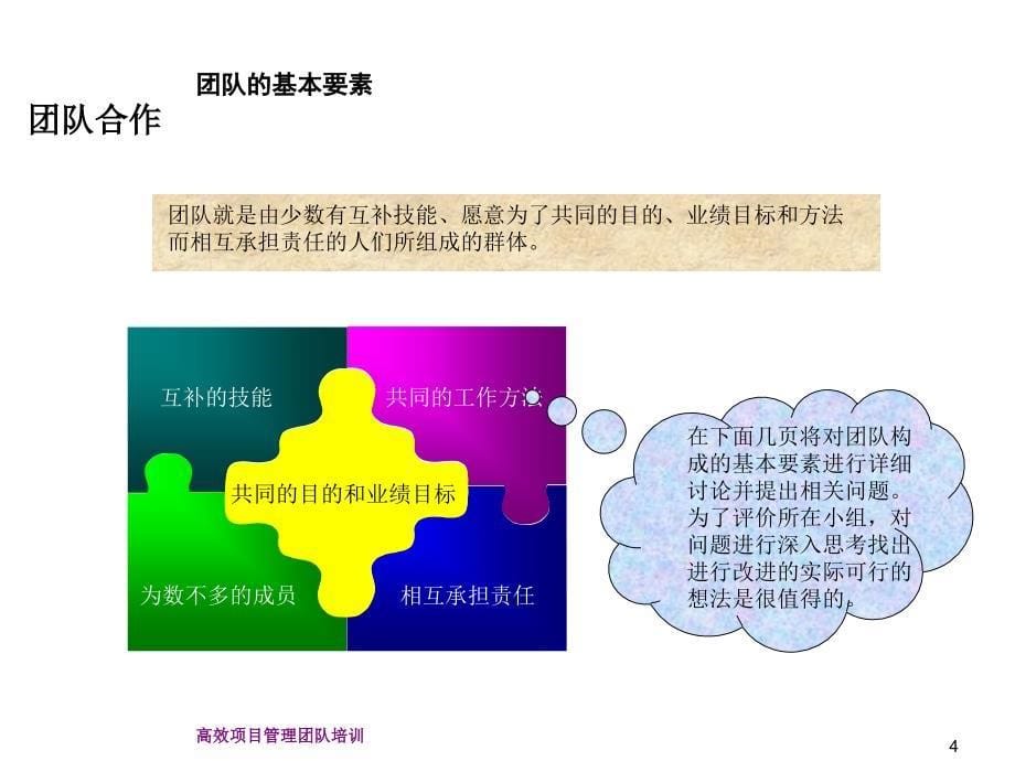 高效项目管理团队培训（PPT 55页）_第5页