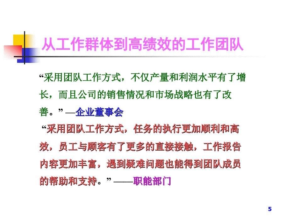 团队管理和企业文化（PPT 87页）_第5页