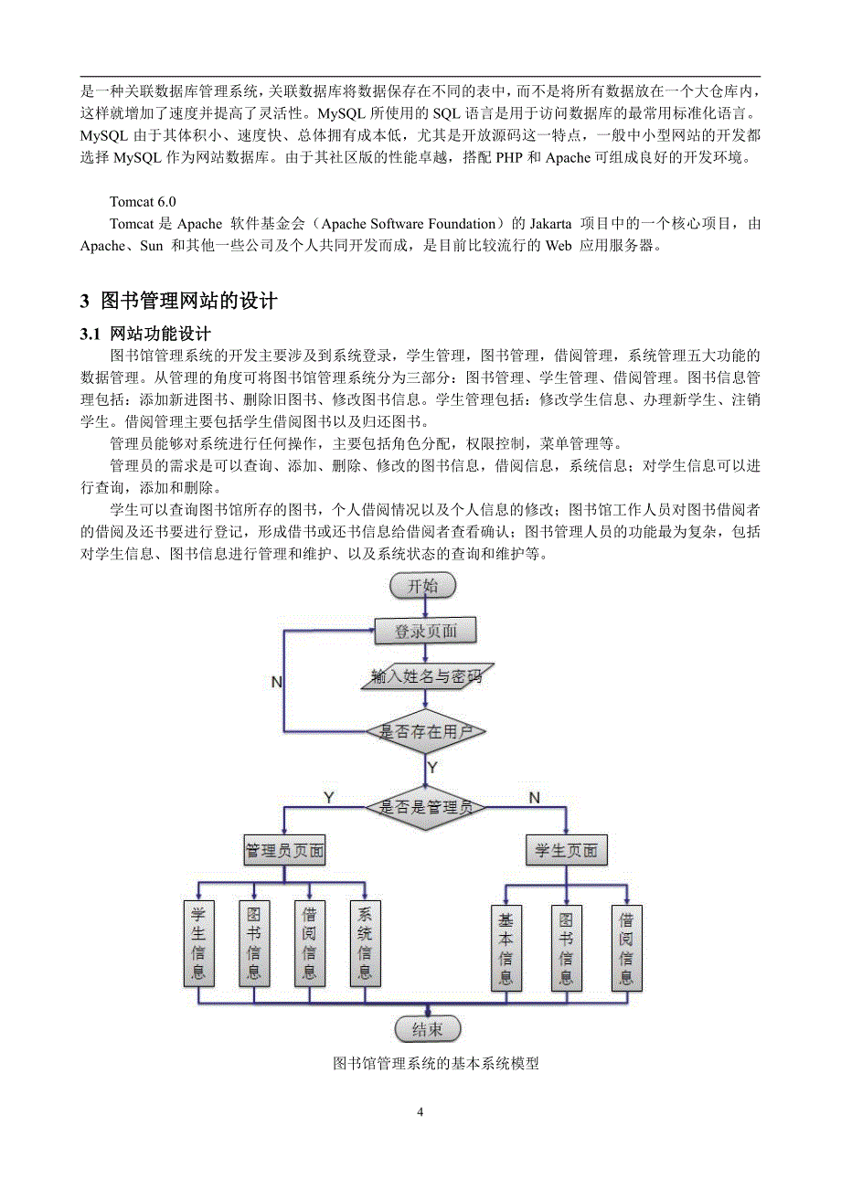 基于SSH的图书管理网站设计与实现--SSH轻框架技术课程设计报告_第4页