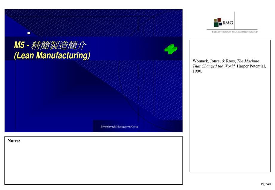 Six Sigma DMAIC全套培训教材－M5_精简制造简介（PDF 26页）_第1页