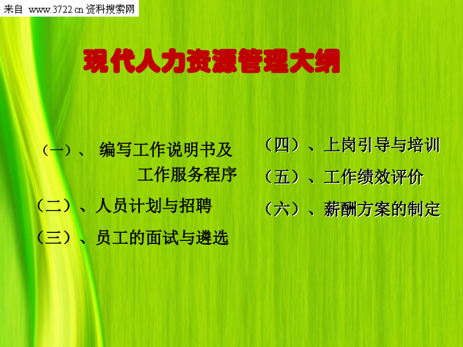 HR绩效管理培训课程（PPT 170页）_第4页