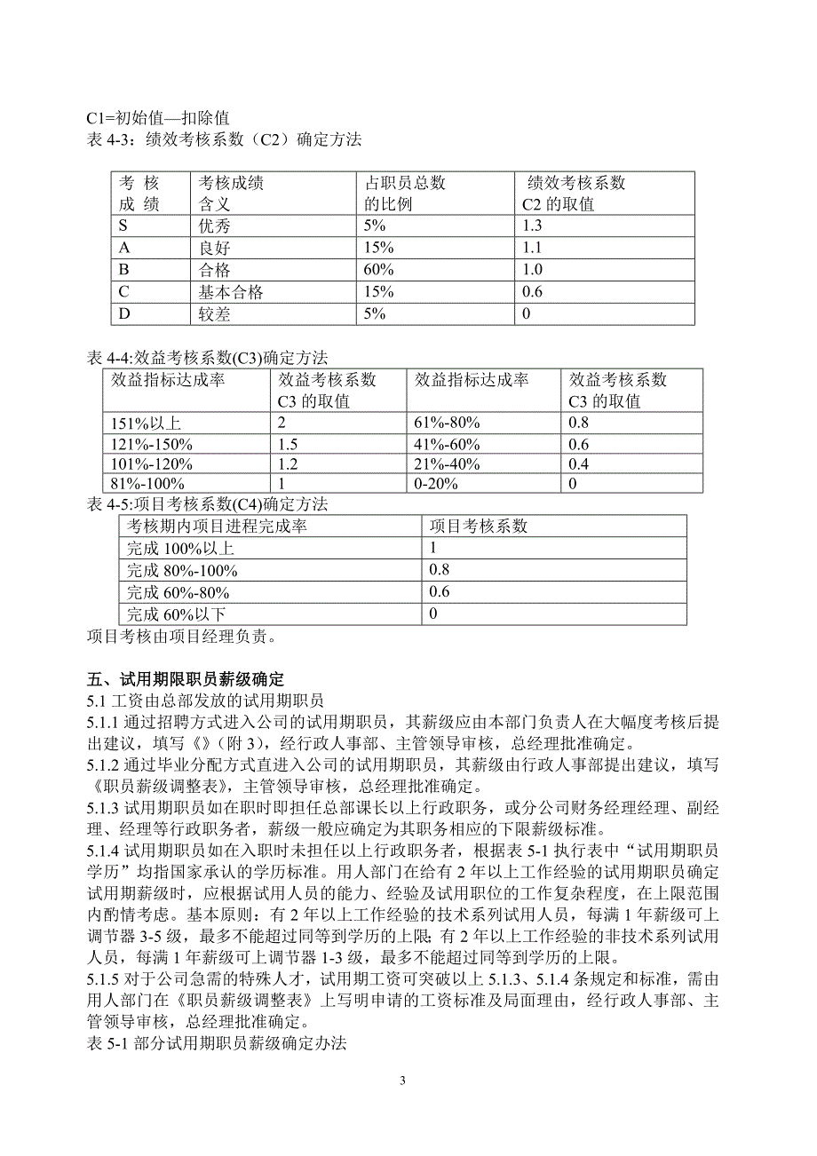 TCL工资制度_第3页