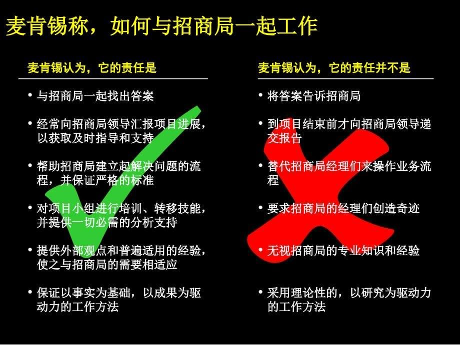 香港招商局集团战略咨询项目（麦肯锡）麦肯锡公司管理咨询的标准流程－招商局项目_第5页