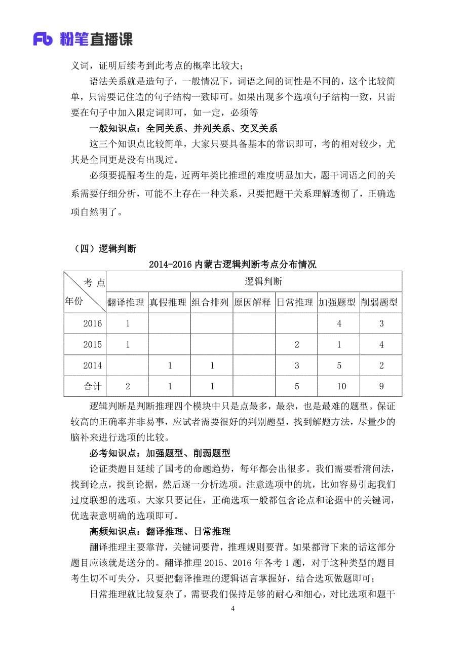 2017年公务员考试内蒙古考情分析-判断_第5页