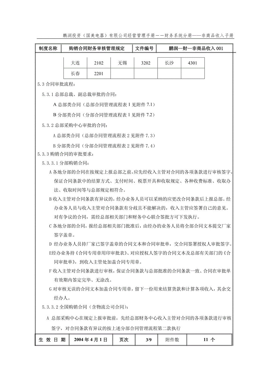 国美公司业务管理（罗兰贝格）购销合同财务审核管理规定_第4页