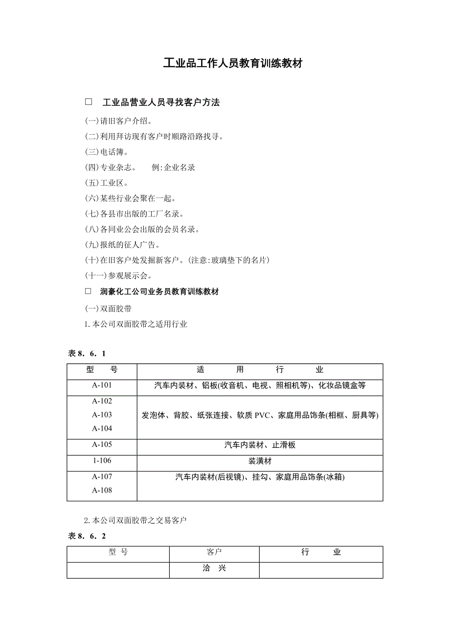 企业管理制度（人事,行政）工业品工作人员教育_第1页