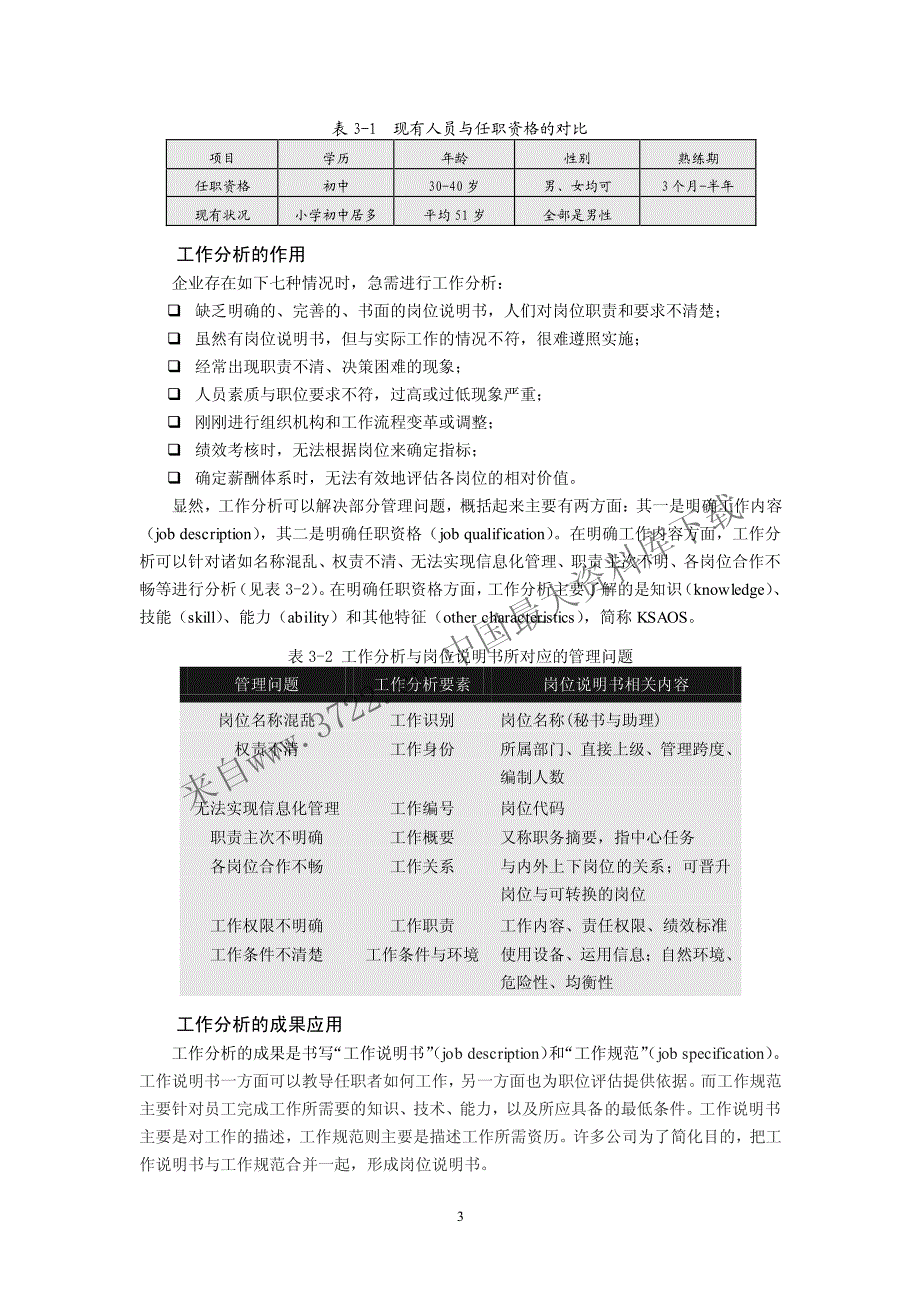 人力资源管理学《快乐学习HR教材》-3工作分析（PDF 20页）_第3页