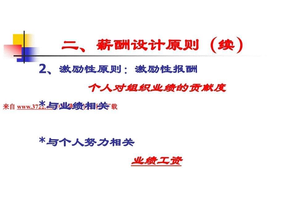 销售人员激励性报酬计划（PPT 46页）_第5页