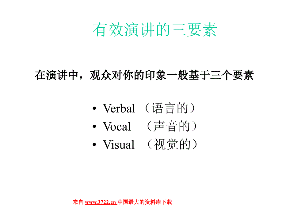 有效的演讲及培训技能－演讲前的准备（PPT56页）_第3页