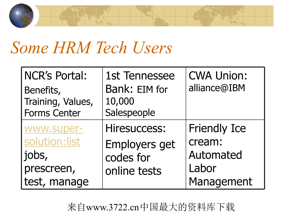 [英文版]人力资源管理概论-UsingTechnologyinHRM(ppt42页)_第3页