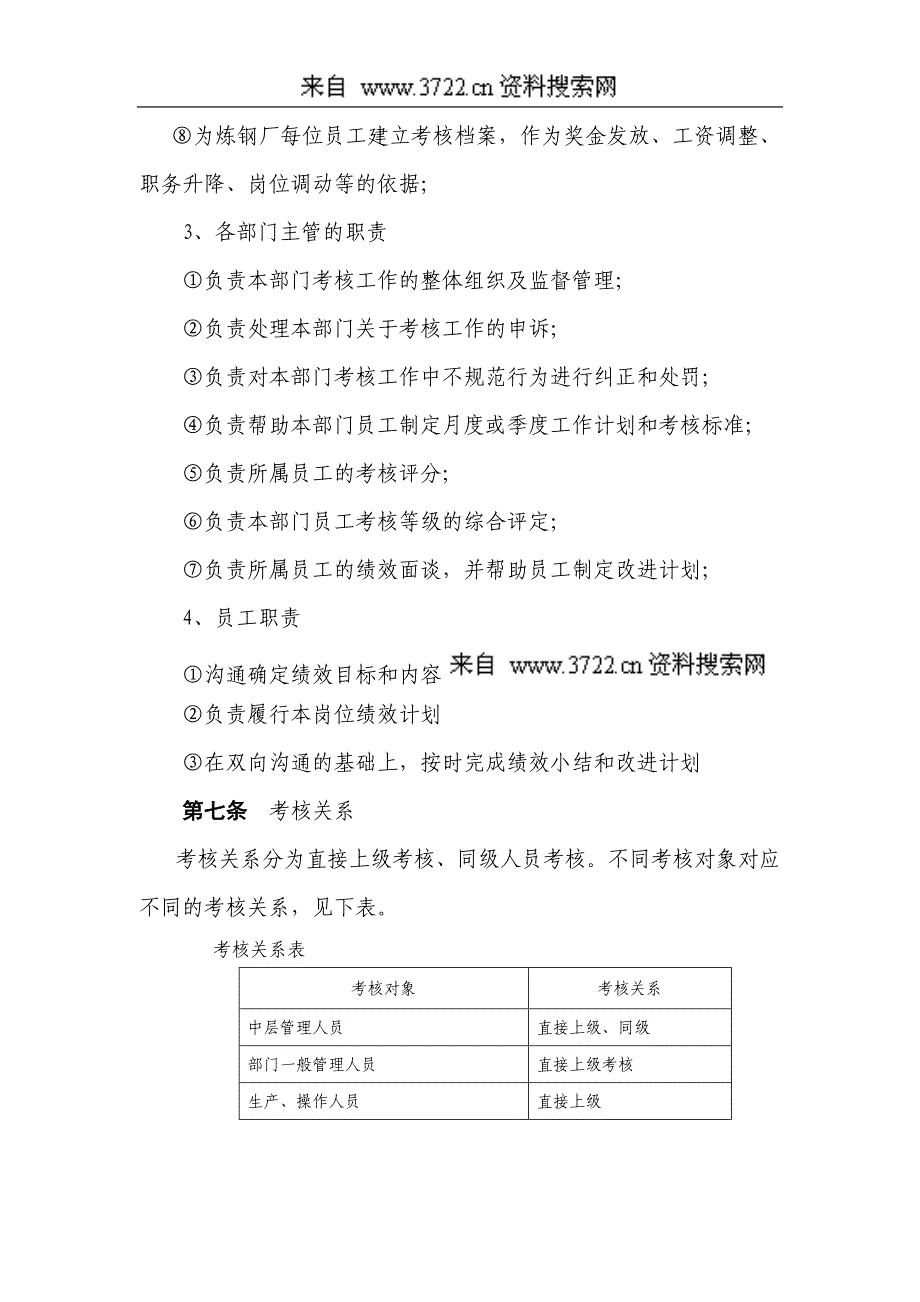 唐山某钢铁有限公司炼钢厂绩效考核制度(DOC26页)_第3页