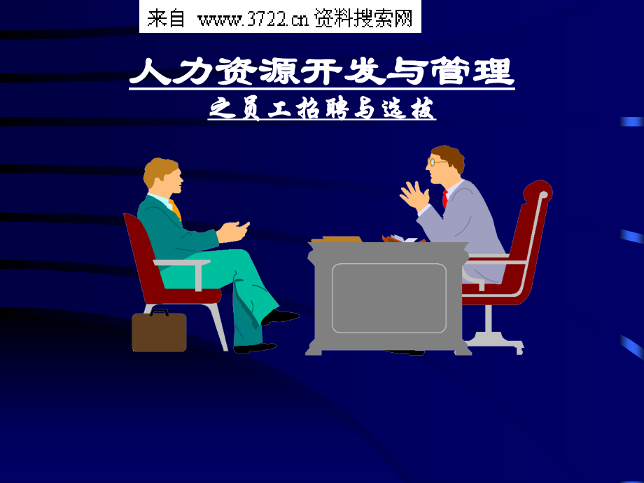 2010年最新HR人力资源开发与管理之员工招聘与选拔(PPT164页)_第1页