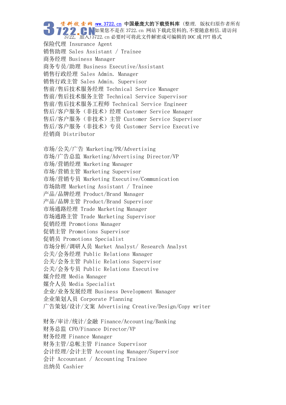 人力资源(HR)常用词汇(doc 11页)_第2页