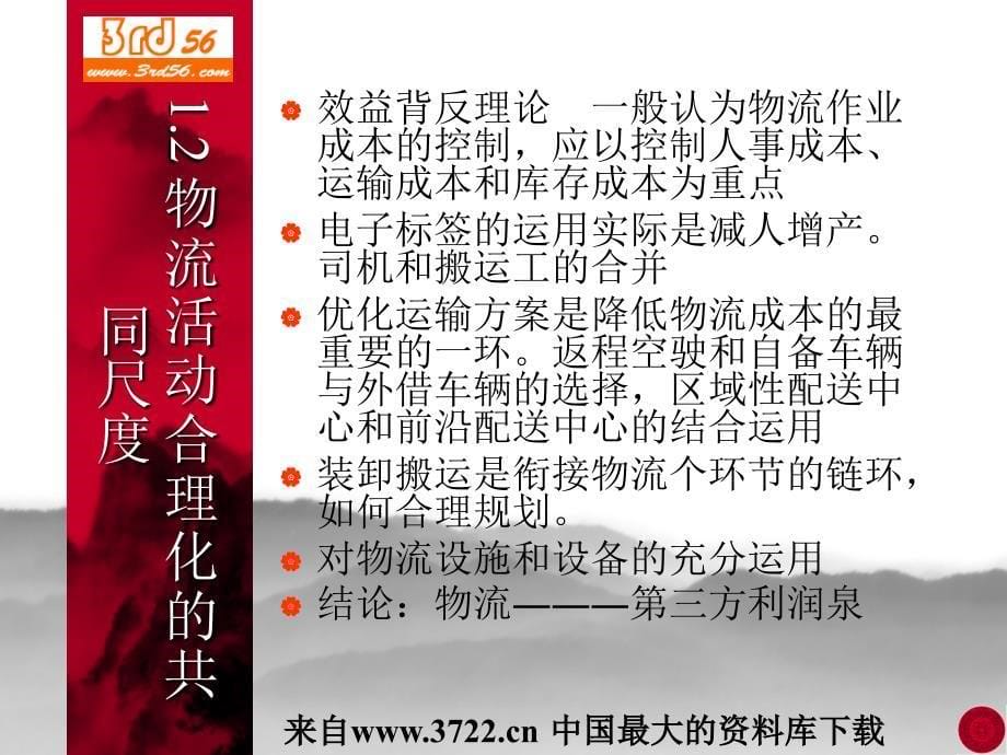 劳动保障部物流师系列培训-配送中心业务管理（PPT 34页）_第5页