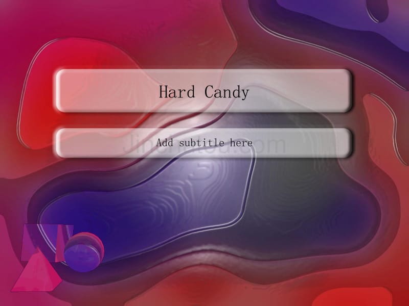 抽象精品ppt模板hard_candy237_第1页