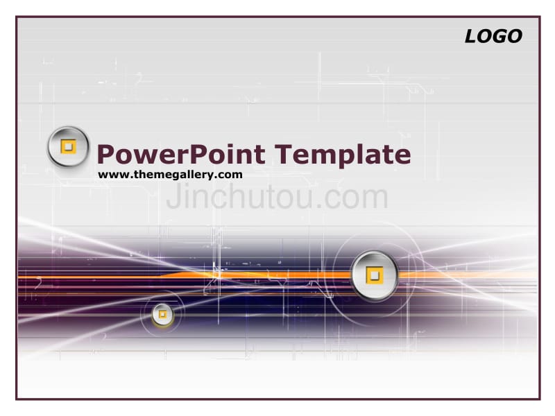 经典ppt模板－TGp_report_light_v2(002)_第1页