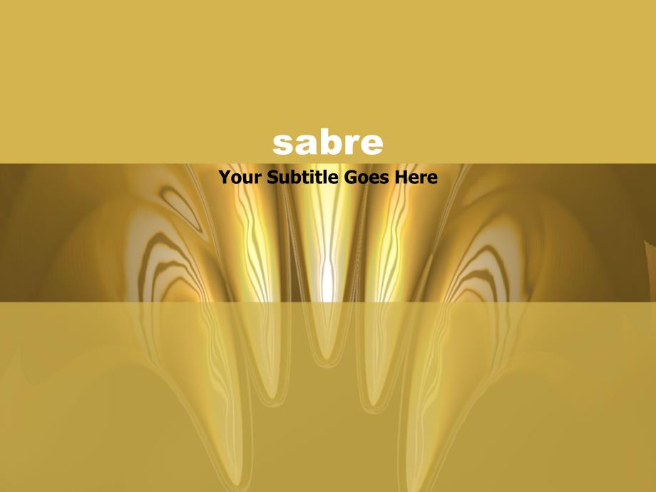 抽象精品ppt模板sabre173_第1页