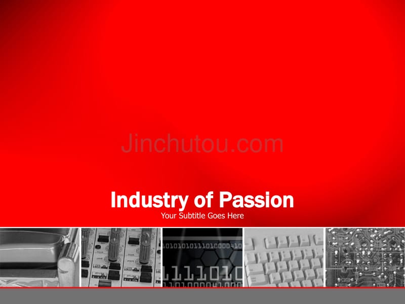 经典ppt模板（技术）industry_of_passion_第1页