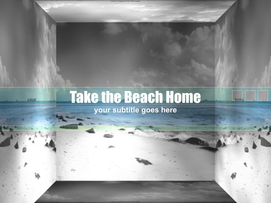 精美商业PPT模板take_the_beach_home024_第1页