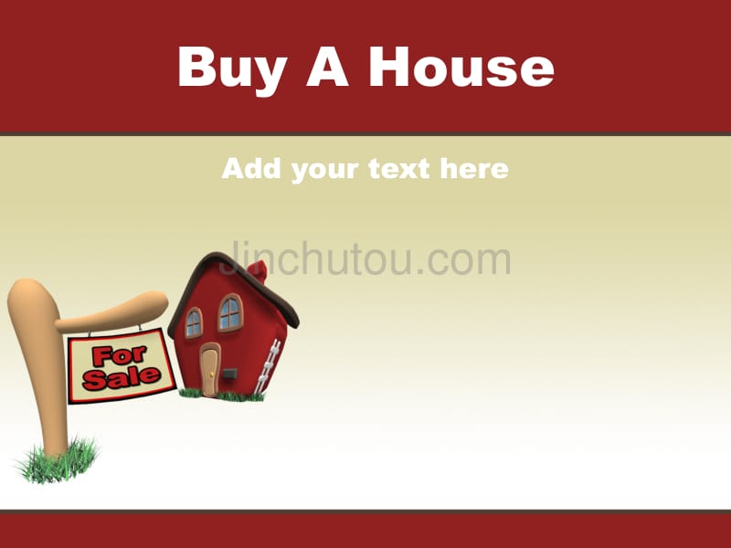 经典ppt模板（家庭）buy_a_house_第1页