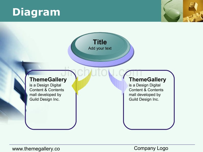 国际PPT商业模板－TGp_edu_biz_gr_v2_第4页