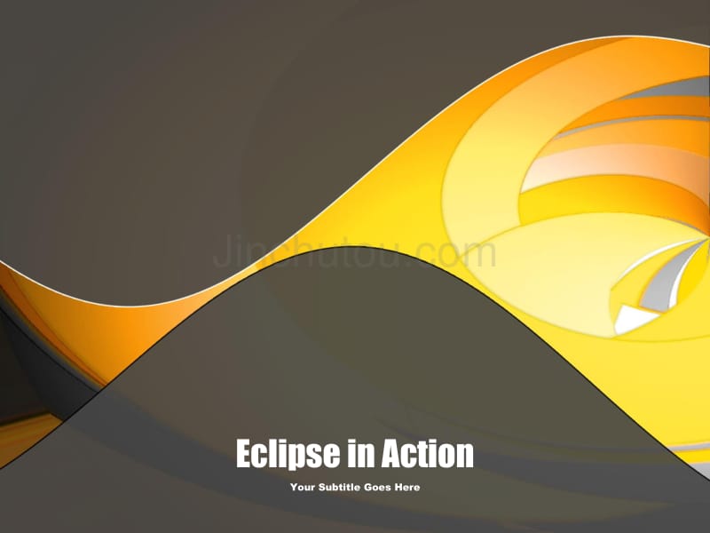 抽象精品ppt模板eclipse_in_action151_第1页