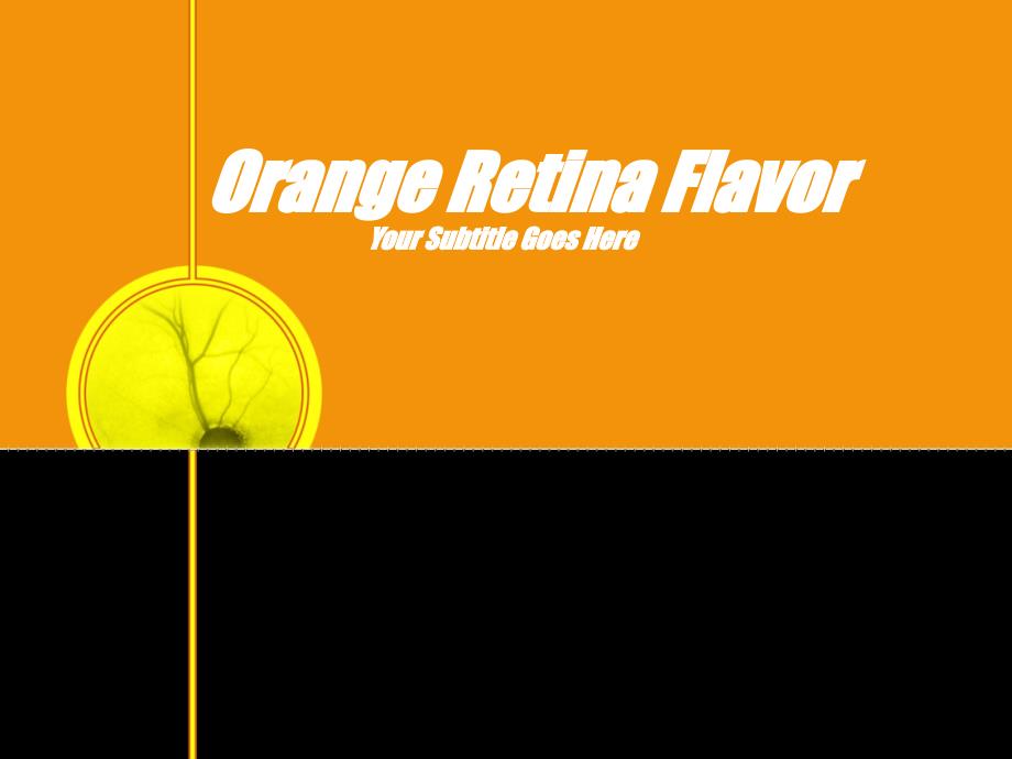 【国外精品PPT】orange_retina_flavor030_第1页