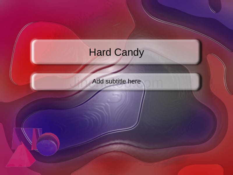 经典ppt模板（抽象）hard_candy_第1页
