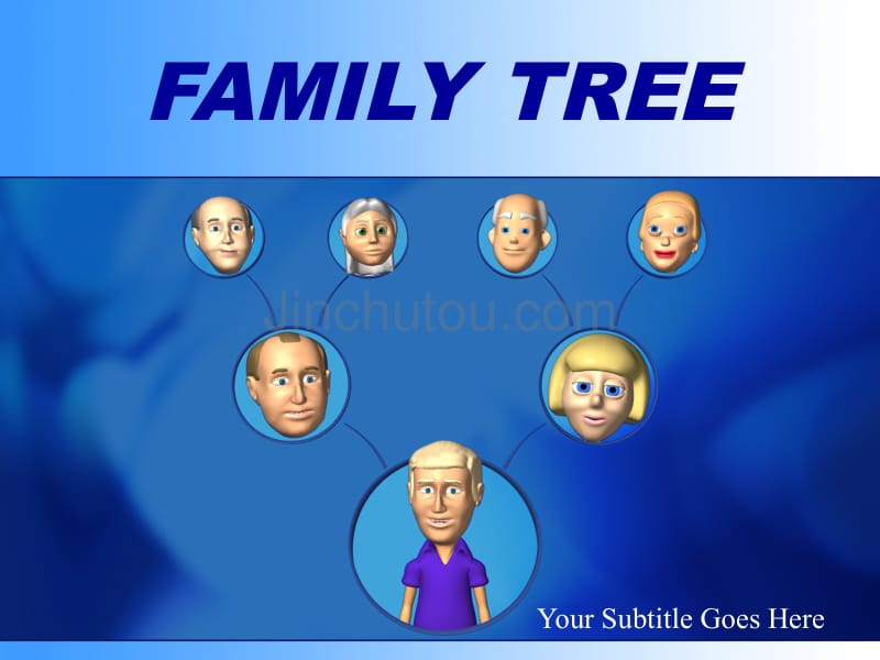 经典ppt模板（家庭）family_tree_第1页