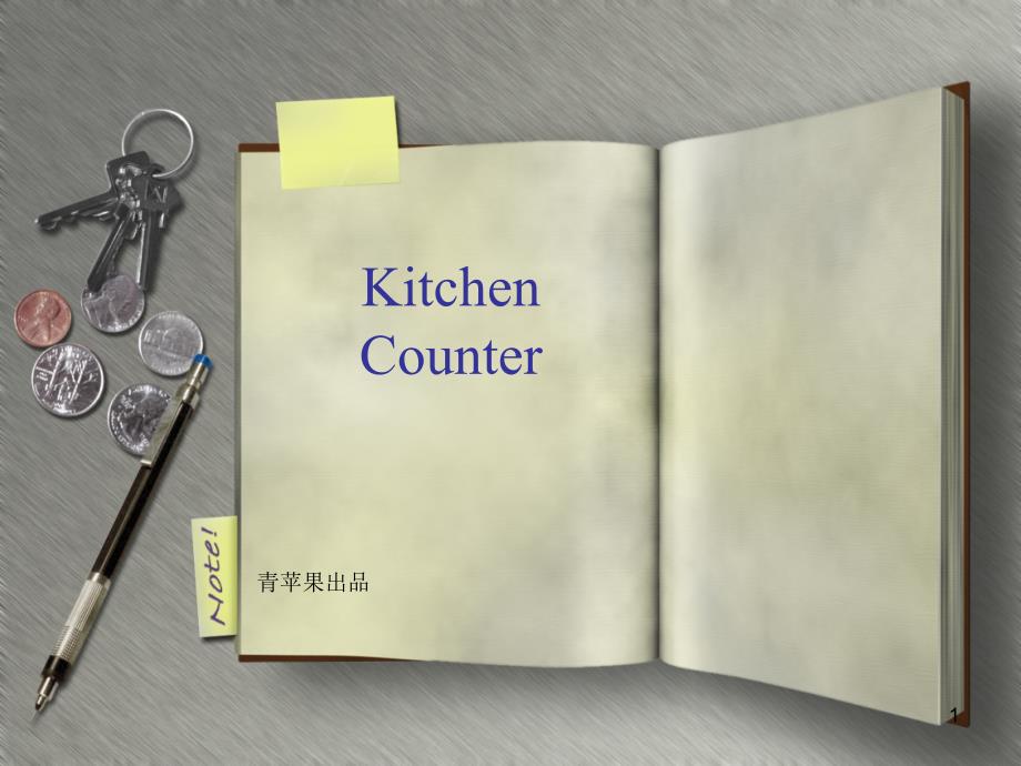 【国外精品PPT】kitchen_counter014_第1页