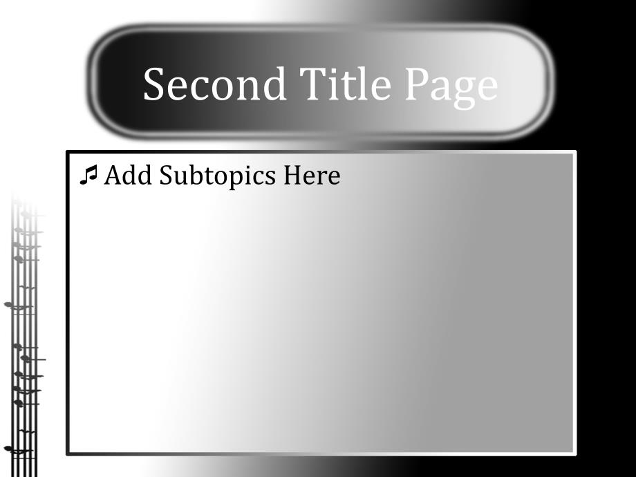 音乐艺术PPT模板music015_第2页