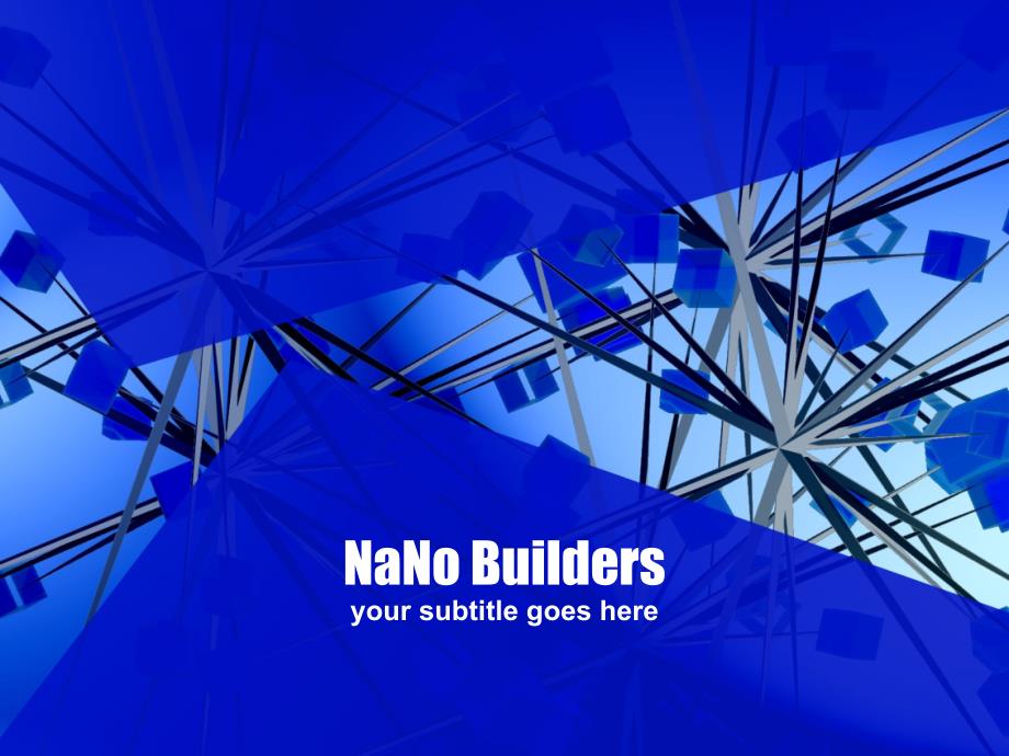 抽象精品ppt模板nano_builders049_第1页