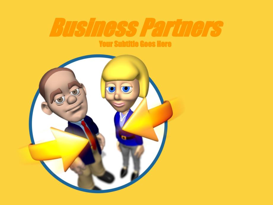 国外精品PPT（商业管理）business_partners005_第1页