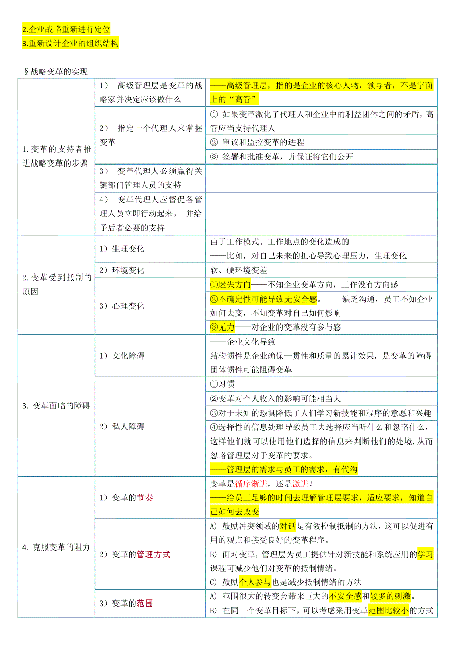 最新整理备考2017年注册会计师考试公司战略与风险个人学习笔记－彩色字体重点记忆_第4页