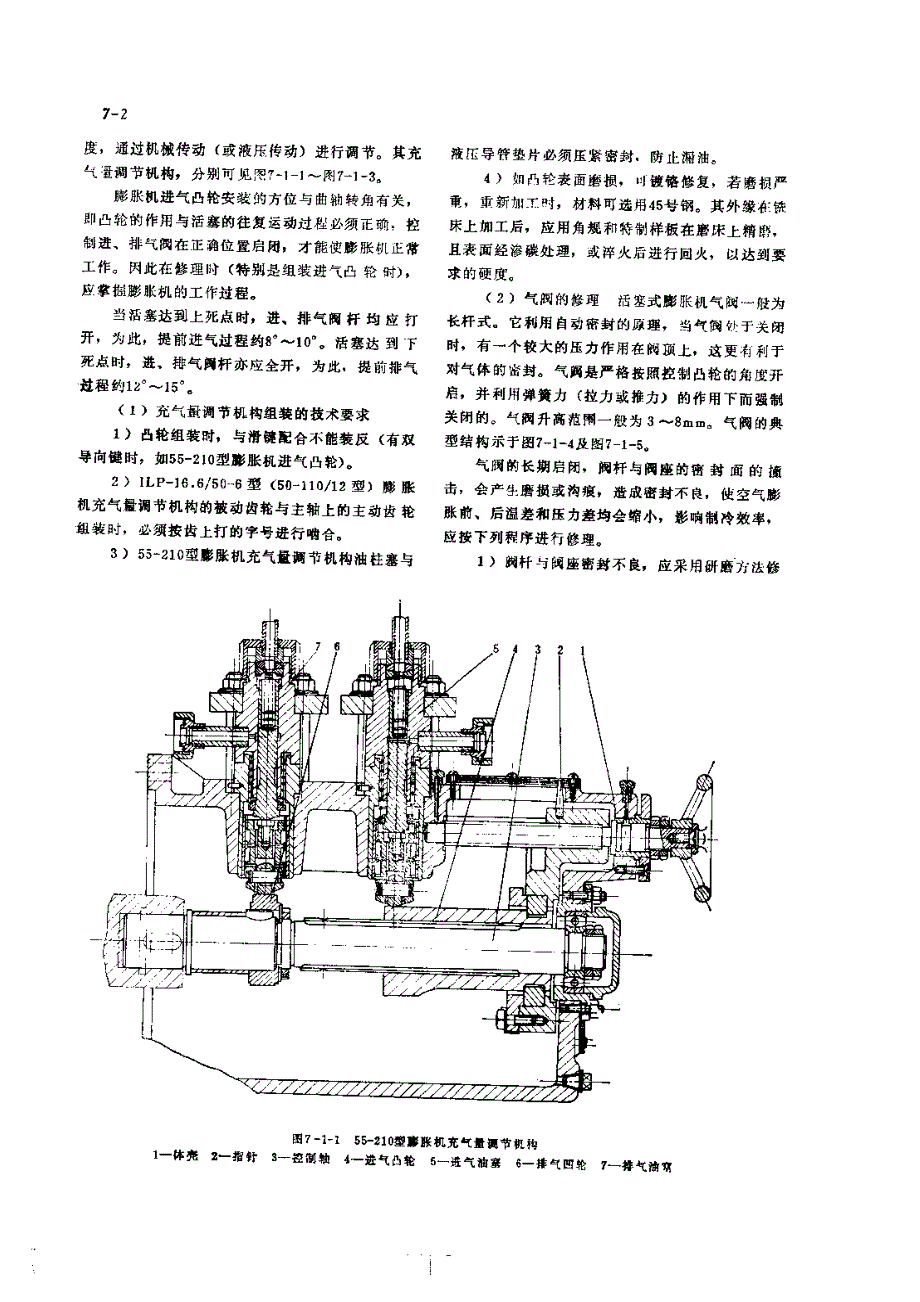 机修手册 第2篇 制氧站设备的修理 第7章 制氧机器设备的修理_第2页