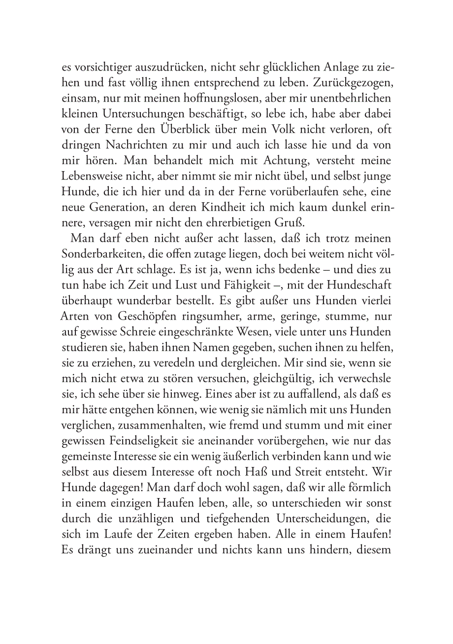 卡夫卡作品 Kafka, Franz - Forschungen eines Hundes_第4页