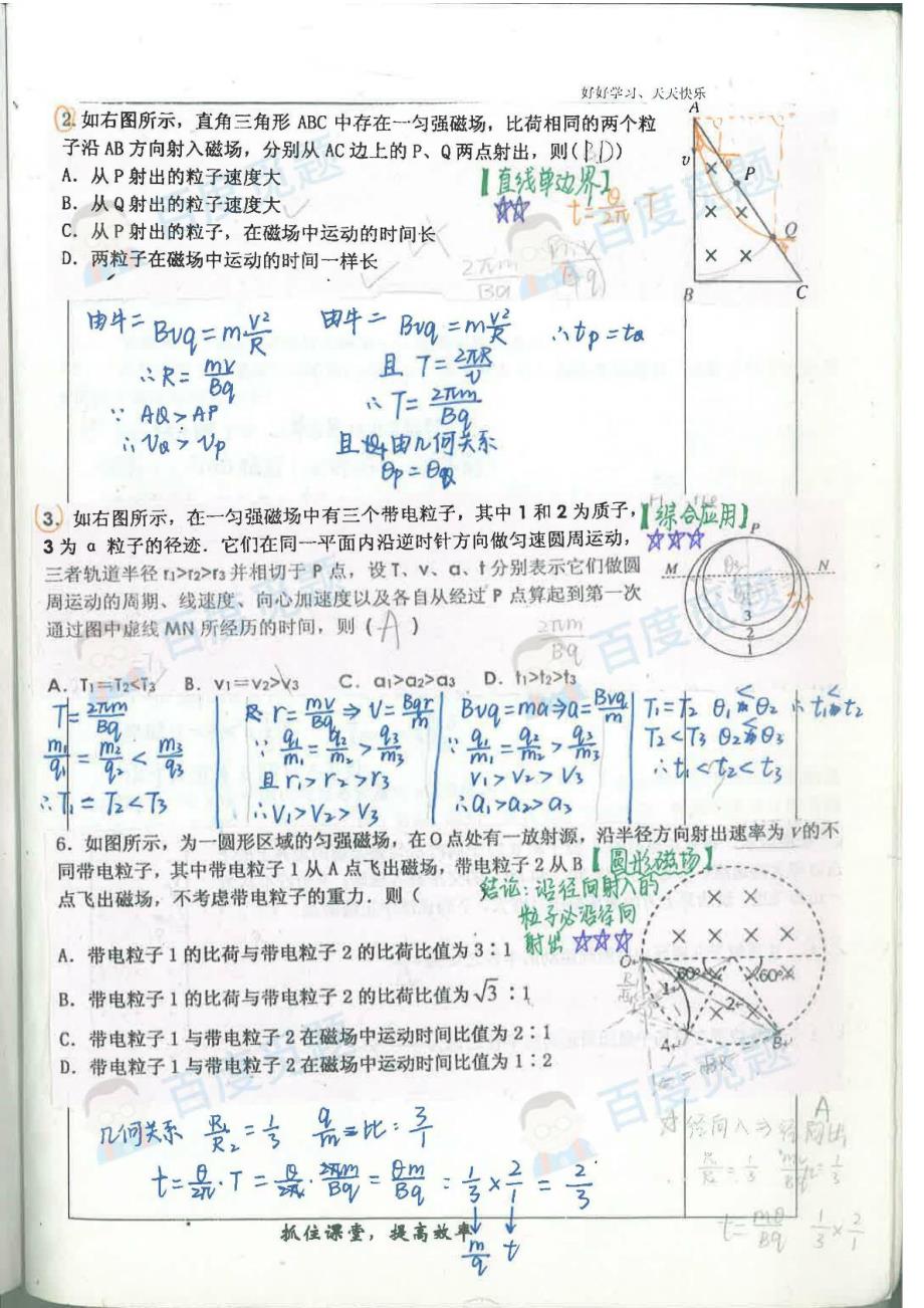 新疆伊宁三中理科学霸高中物理笔记_第十三册_2015高考状元笔记_第2页