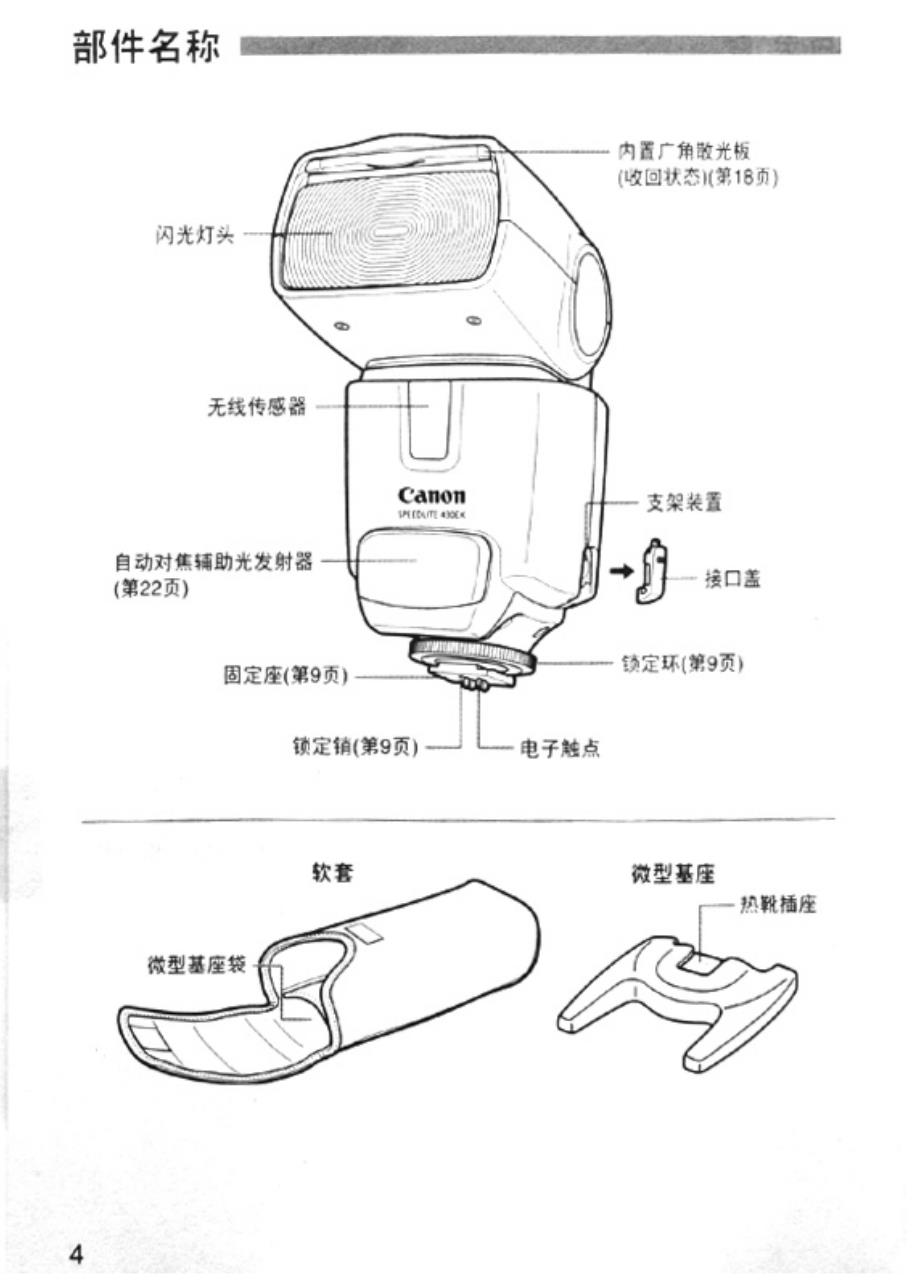 佳能闪光灯430EX－II_第4页