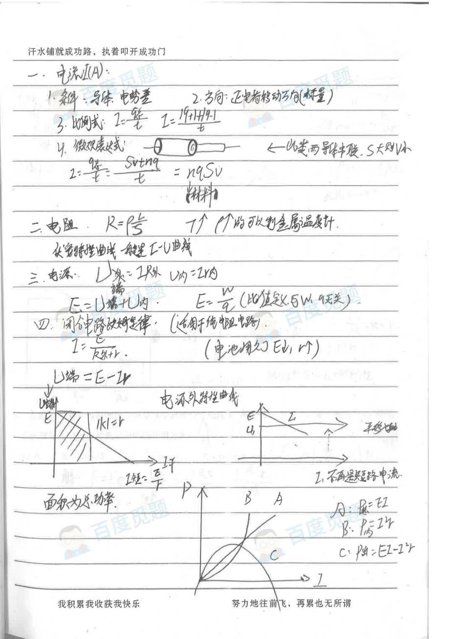 新疆伊宁三中理科学霸高中物理笔记_第五册_2015高考状元笔记(20151214192407)_第1页