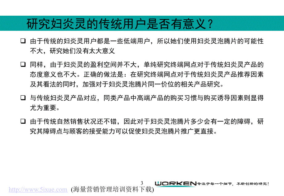 妇炎灵泡腾片市场研究建议书_第3页