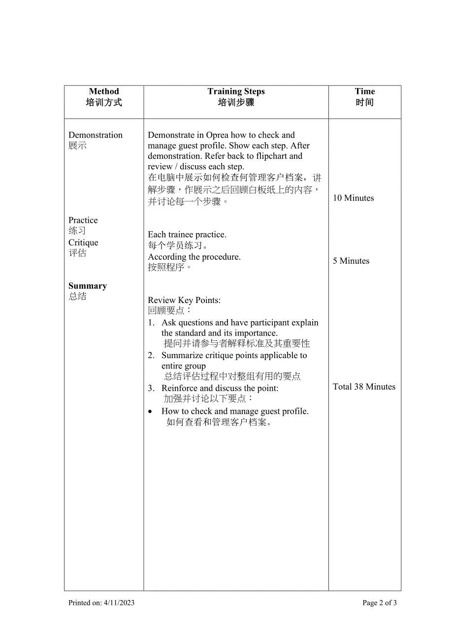 五星级酒店培训资料－Guest History Profiles Manage_第2页