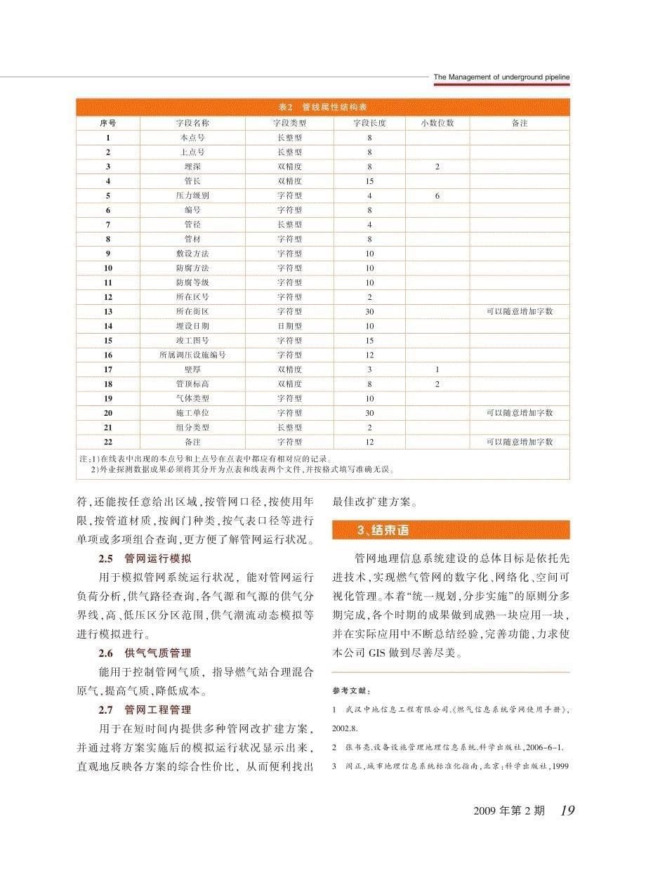 地理信息系统在长沙新奥地下燃气管线中的建设与应用_第5页