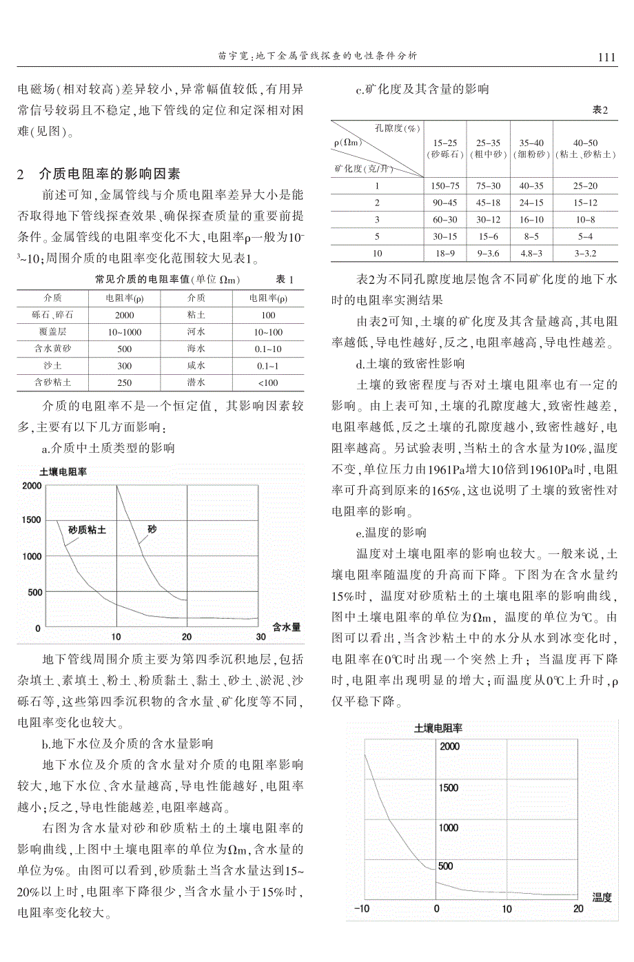 地下金属管线探查的电性条件分析 苗宇宽_第2页